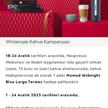 Nespresso Eksik Ürün Teslimi