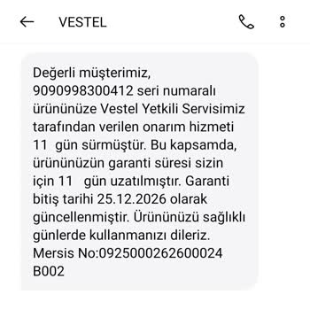 Vestel Çözülmeyen TV Sorunu