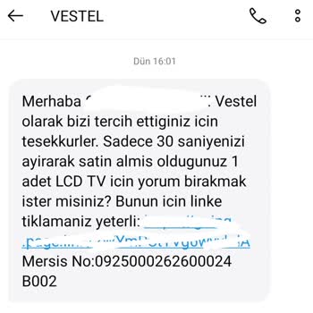 Vestel Çözülmeyen TV Sorunu