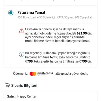 Vodafone Mobil Operatöründe Yaşanan İndirim Sorunu