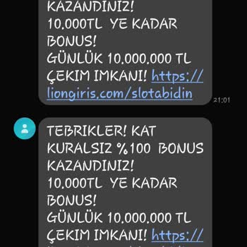 Vodafone Yurt Dışı Bahis Sitesi Mesajları
