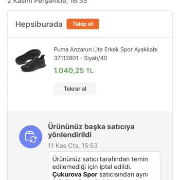 Hepsiburada Sipariş Pişmanlığı Ve Müşteri Mağduriyeti