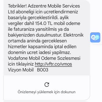 Vodafone Gizli Abonelikten Kaynaklanan Fahiş Fatura Mağduriyeti