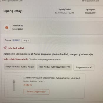 Trendyol T'sini Bile Ağzıma Almayacağım
