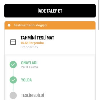 Pull & Bear İade Param Yatırılmadı