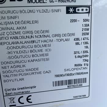 LG Buzdolabındaki Pas Gibi Lekelenmeler