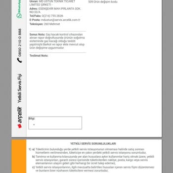 2488CES A+++ Arçelik Buzdolabı