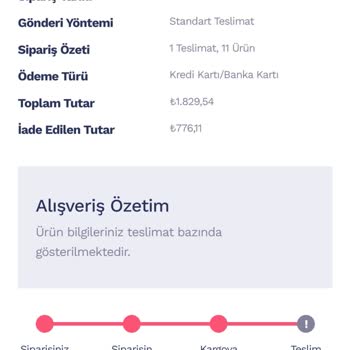 Penti Yanlış İade İşlemi Ve Geç Ödeme