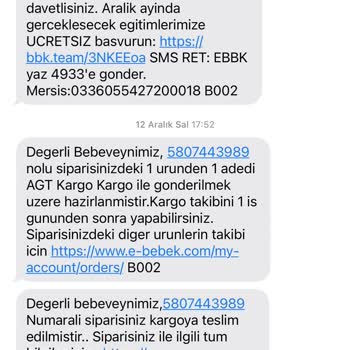 Ebebek Ve AGT Kargo Çıkmazı