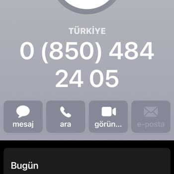 0850 484 05 24 Kurum Ya Da Kişi Şikayeti