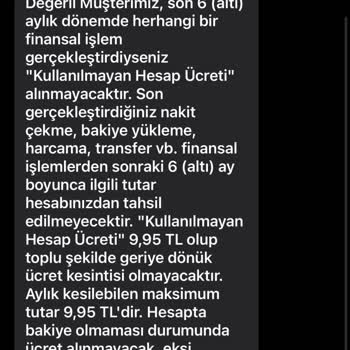 Oldu Bil Hesap Ücreti