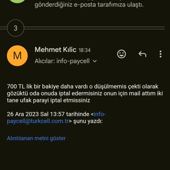 Paycell QR Faturama Yansıdı Ama Pos Da Çıkmıyor