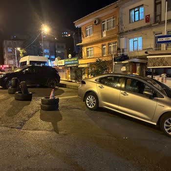 Sarıyer Belediyesi Devletin Yolunu Kendi Park Yeri Sanmaları