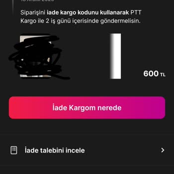 Gardrops İade Ücretimin Yatırılmaması Sorunu