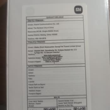 Hepsiburada İthalatçı Firma Garanti Ürün Gönderiyor.