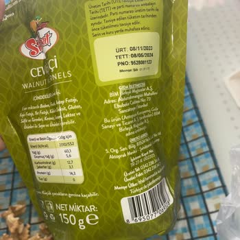 Simbat Kuruyemiş Ceviz Kurtlu Ürün