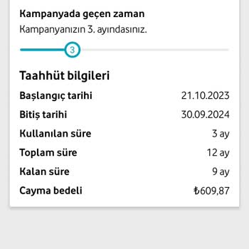 Vodafone Pay Ekim Ayı Sonu Tarife Değişikliği Hediyesi Verilmemesi