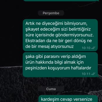 Alienationwear 1 Aydır Kargomu Göndermiyor