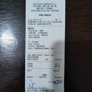 BİM Mağaza Müdürünün Saygısızlığı