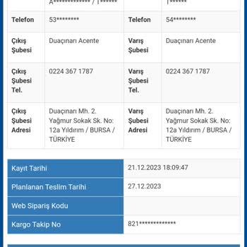 Sürat Kargo Kargo Mağduruyum Resmen.