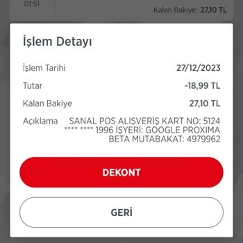 Google İzinsiz Para Çekilmiş