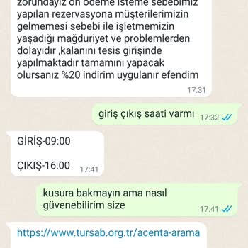 Tursab Üyesi Adr Sakarya Travel Bungalov Paramı İade Etmiyor