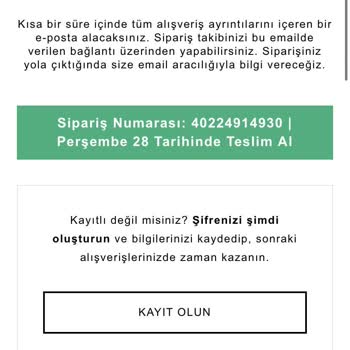 Bershka Kargoya Verilmeyen Ürün