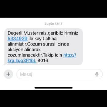 Velimeşe Aras Kargo Teslimat Sorunu