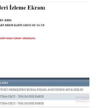Akbank Kredi Kartı Teslim Edilemedi Sorunu