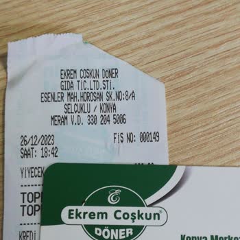 Ekrem Coşkun Döner 10 Kişilik Menü