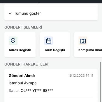 Trendyol Express Kargoda Bekletiyor Ürünüm