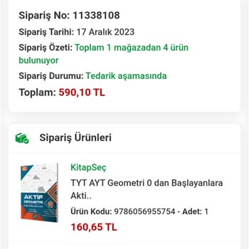 Kitap Seç Siparişimi Kargoya Verin Artık