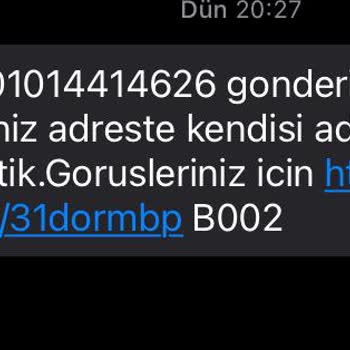 KARGOMsende Kargom Elime Ulaşmadı