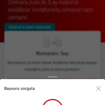 Vodafone Numara Taşıma Mağduriyeti