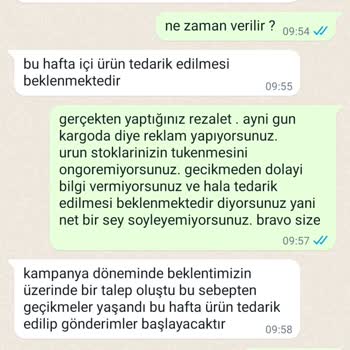 Momordica İnternet Üzerinden Satışta Yaşanan Kargo Gecikmesi Ve Stok Sorunu