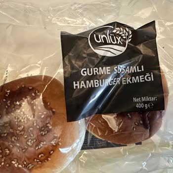 BİM Unlüx Marka Burger Ekmeği