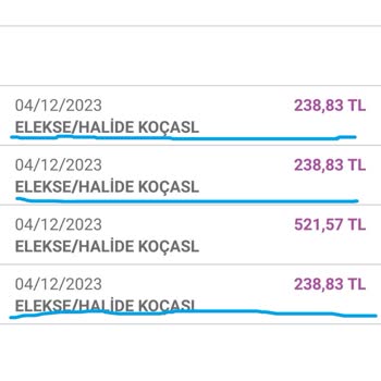 Elekse Aynı Faturayı 3 Kere Ödedim!