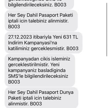 Vodafone Tarife Değişikliği Mağduriyeti