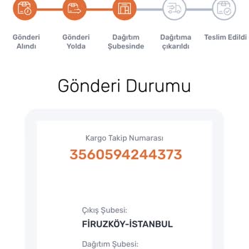 Aras Kargo Sahrayıcedit Şube Teslimat Yapmama Sorunu