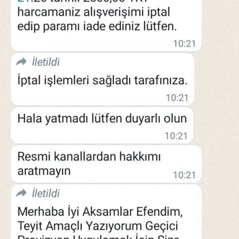 Paratica A101 Üzerinden Yaşanan Mağduriyet!