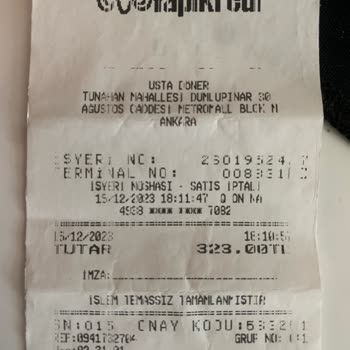 Usta Dönerci Ücret İadesini 2 Hafta Bekletiyor