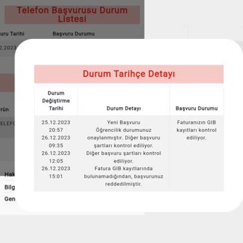 Gelir İdaresi Başkanlığı Kayıtlarında Gözükmüyor!