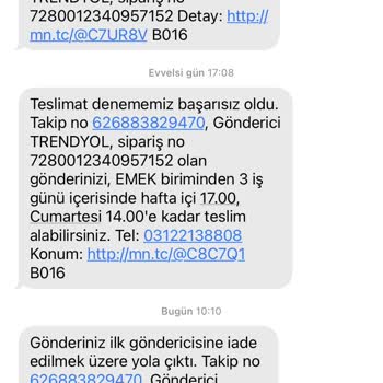 MNG Kargo Ankara Emek Şubesi Kargoları Teslim Etmiyor!