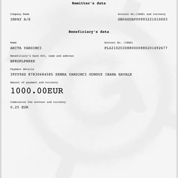 PTT UPT Yurt Dışı Para Transferi