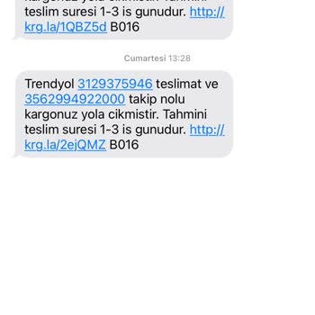 Trendyol Kargoya Verilen Ürün İade Etti