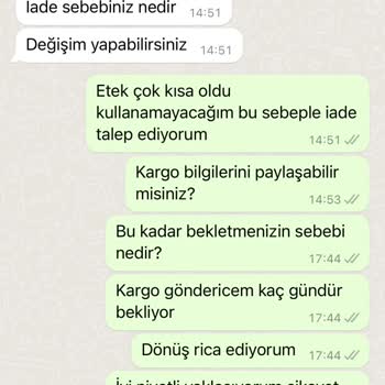 Nazliye Butik Cevap Vermiyor