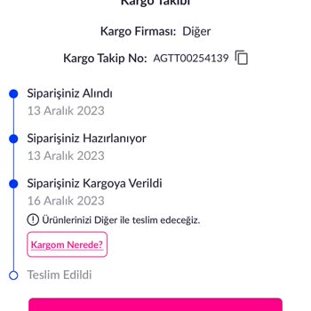 AGT Kargo Gönderilmeyen, Hizmet Veremeyen Şirket Şikayet