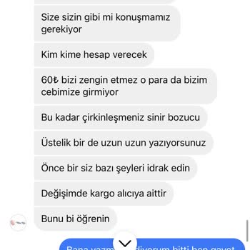 Fatma Kılıç Butik Eksik Bilgilendirme Ve Saygısızca Üslup