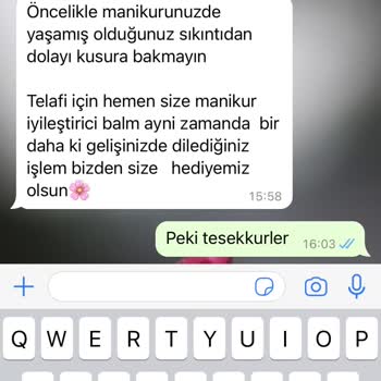 Eylül Öztürk Nail Spa Bahçeşehir Şubesinde Manikür Çok Kötü!