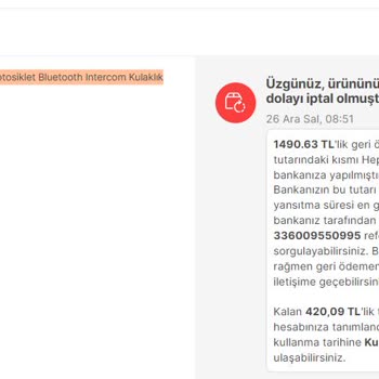 Hepsiburada'nın Tedarik Edememe Sorununundan Gına Geldi!